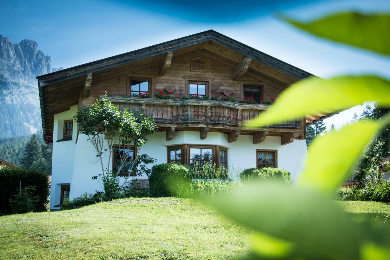 Chalet Gluecklich Sein... Ellmau Buitenkant foto