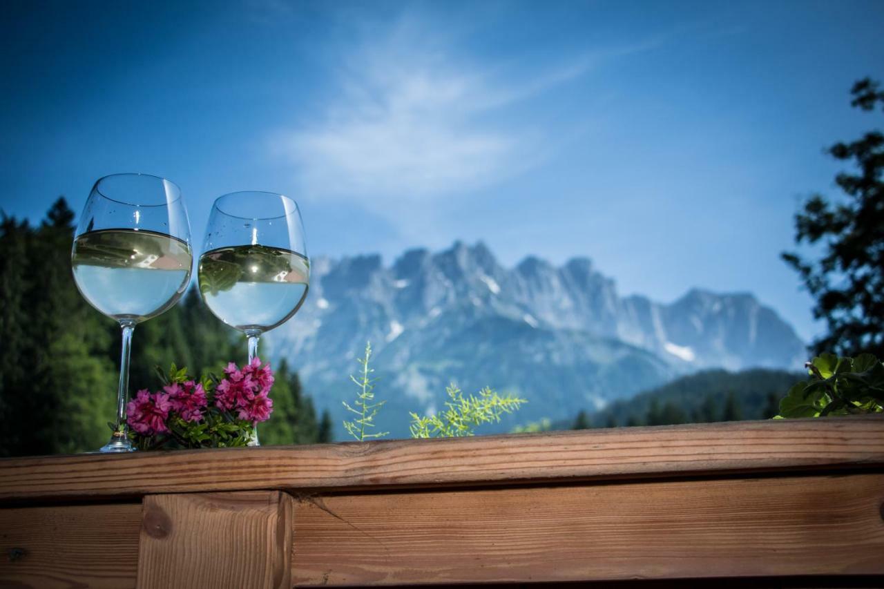 Chalet Gluecklich Sein... Ellmau Buitenkant foto