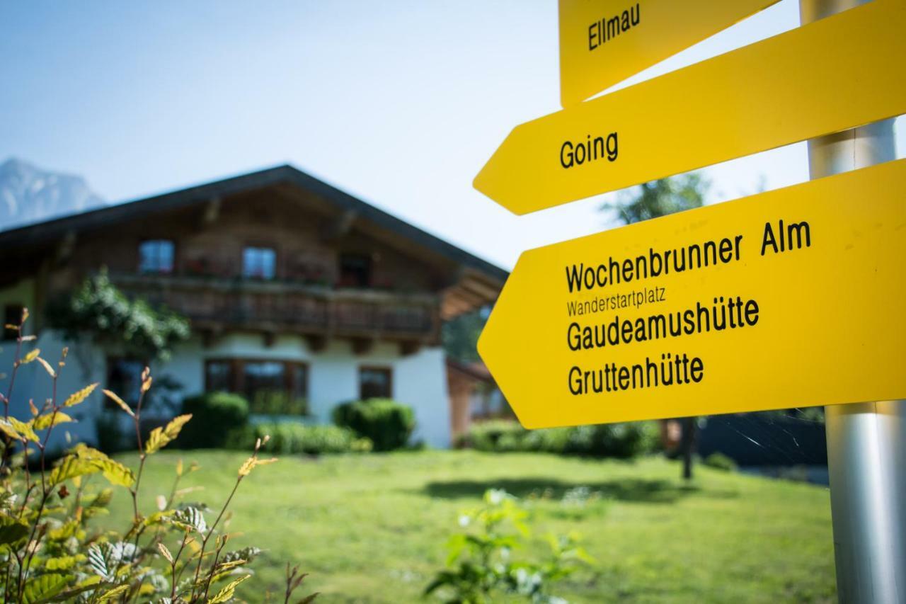 Chalet Gluecklich Sein... Ellmau Buitenkant foto