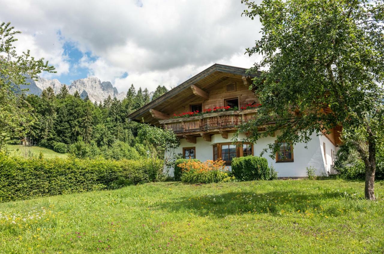 Chalet Gluecklich Sein... Ellmau Buitenkant foto