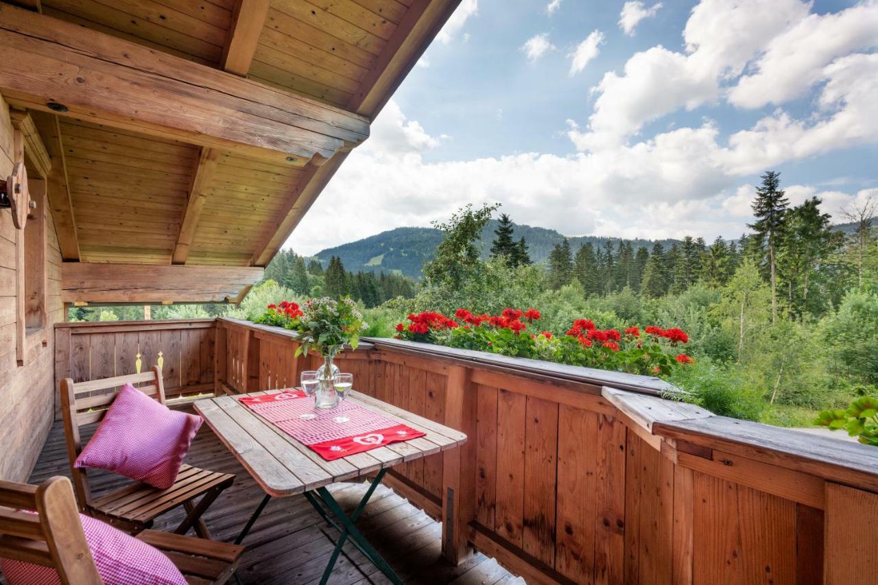 Chalet Gluecklich Sein... Ellmau Buitenkant foto